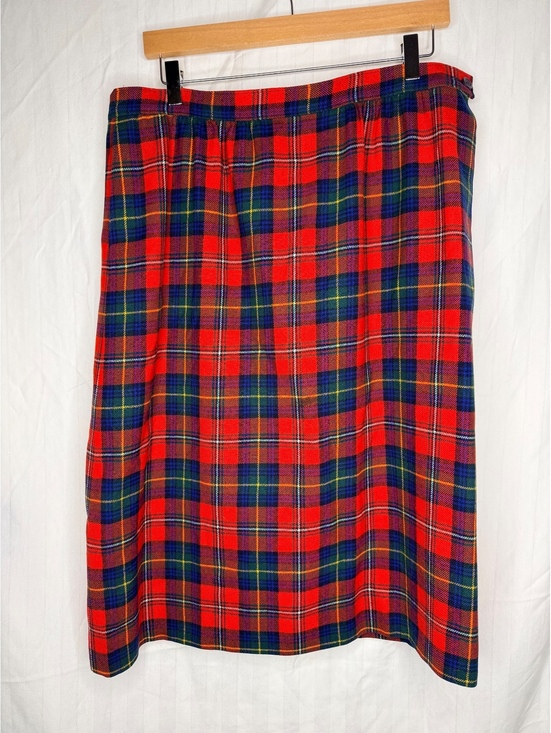 Pendleton Dresses & Skirts - Vintage Pendleton Authentic Boyd Tartan Virgin Wool Plaid 1960s-1970s
